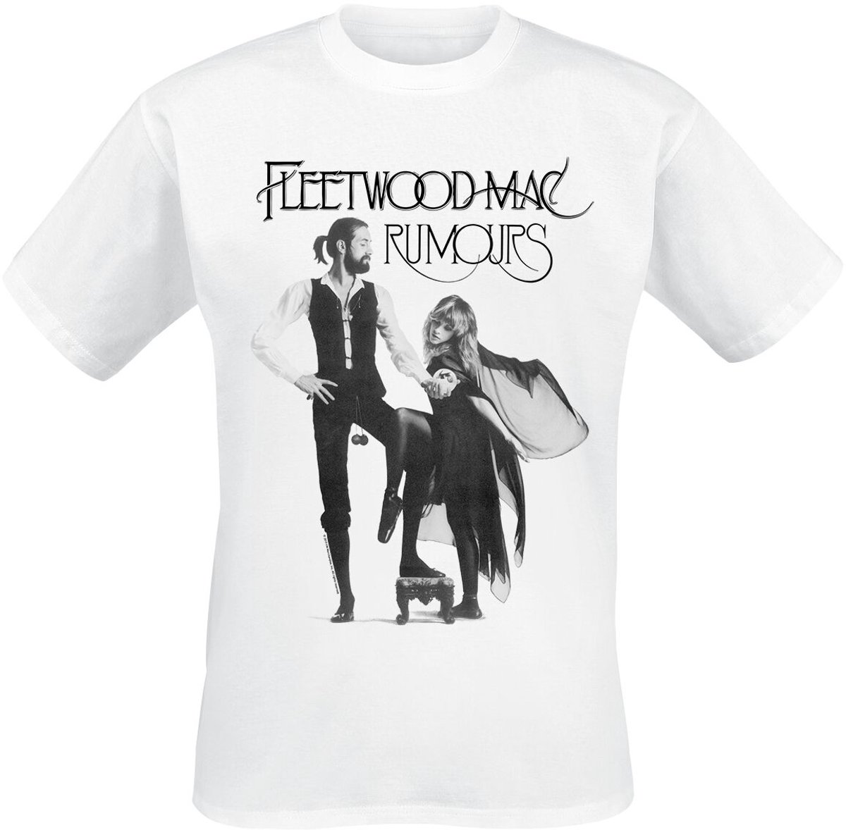 Fleetwood Mac Rumours Heren T-shirt - wit - XXL