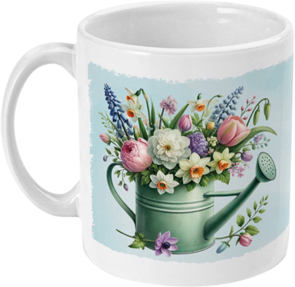 Mok | Bloemen - Gieter | 325ml