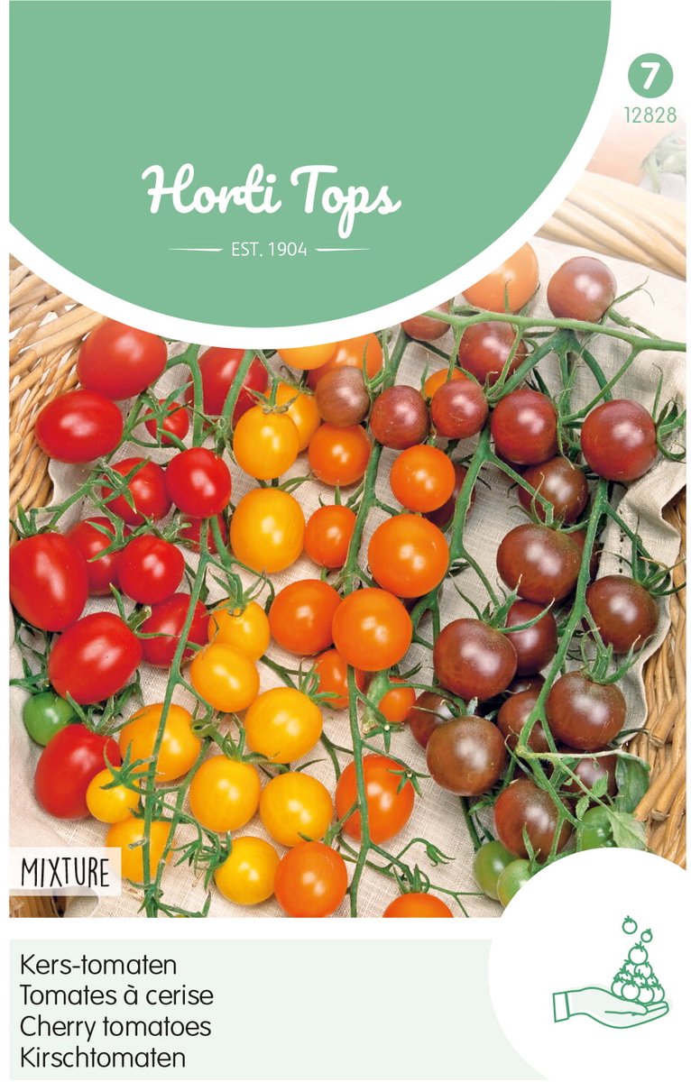 Hortitops Zaden - Tomaten Cherry - 4 kleuren