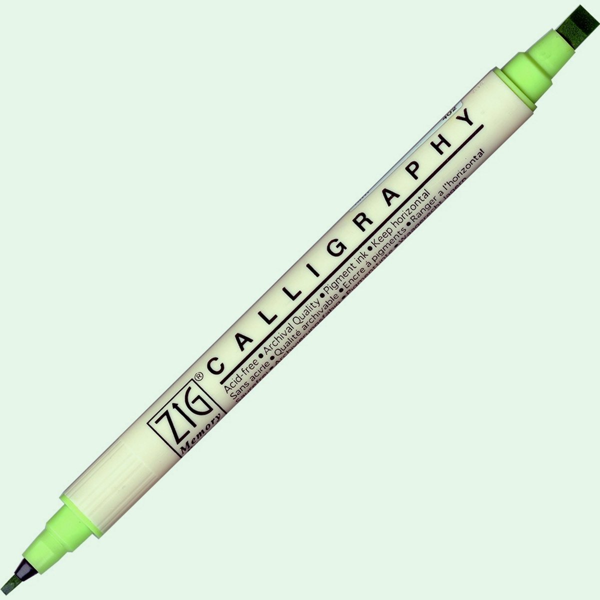 Zig Calligraphy Dual Tip 2mm & 5mm - Sagebrush