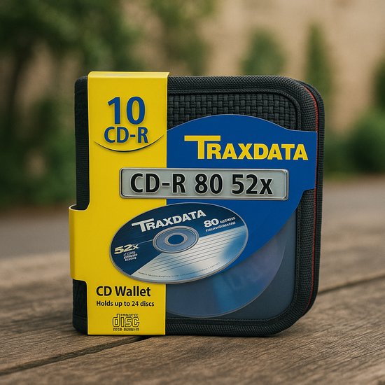 Traxdata Gold Traxdata CD-R 80 min 52x Speed - 10 CD's | bol