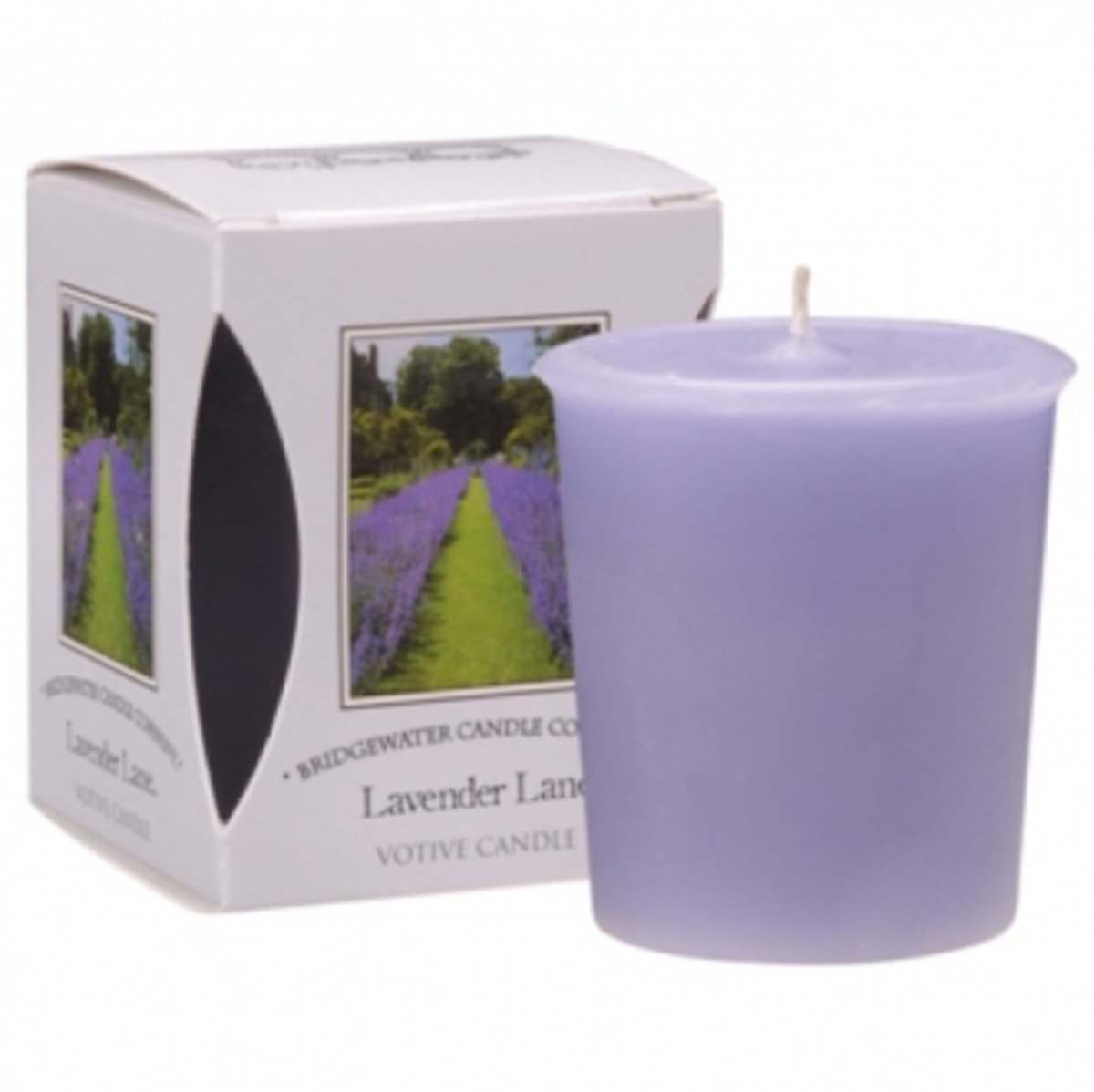Bridgewater Geurkaarsje - Votive - Lanvender Lane - 3 stuks - UITLOPEND LILA