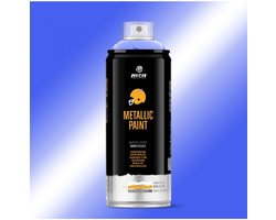 MTN metallic spuitverf - Donkerblauw - Decoratief - 400ml