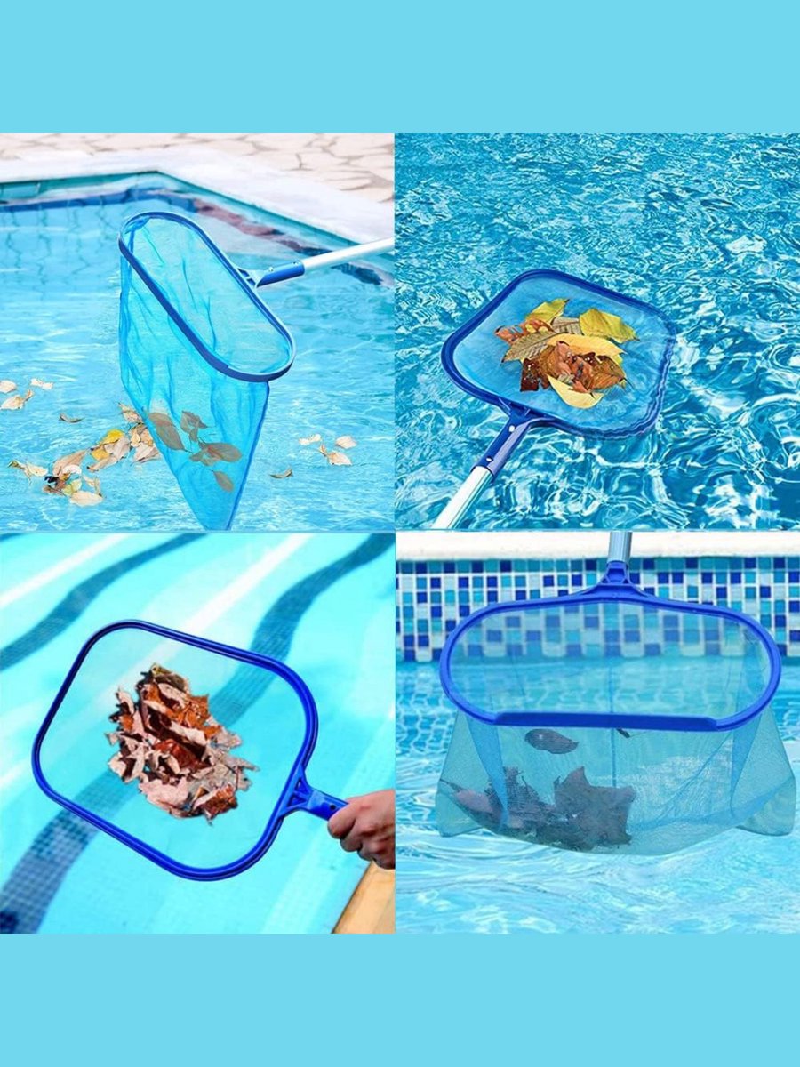 MMM® Zwembad Schepnet - Zwembad Net - Schepnet - met Verstelbare Aluminium Paal - Net-accessoireset