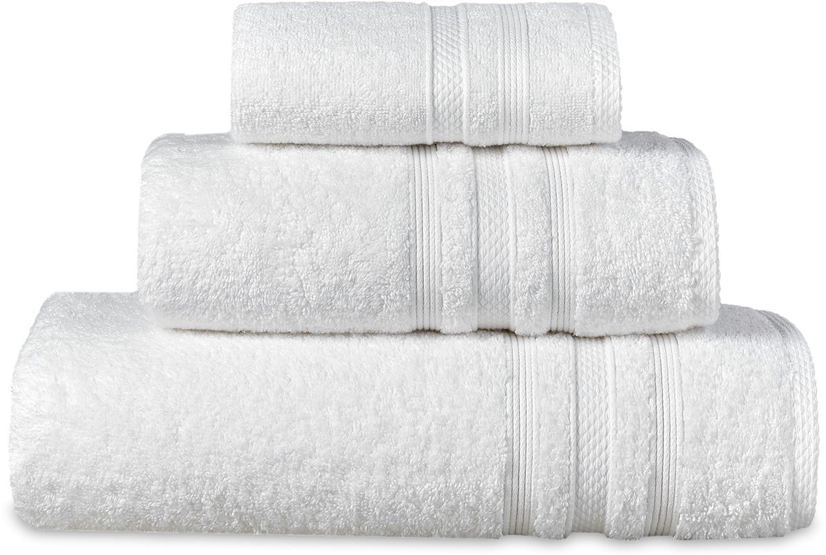 Azomor® Luxe en Zachte Handdoekenset van Katoen in Diverse Maten voor Badkamer