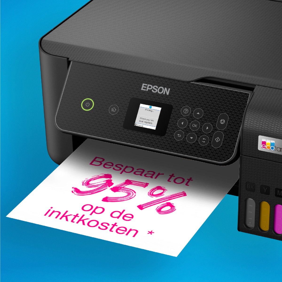 Epson EcoTank ET-2870 - All-in-One Inkttank Printer - Zwart — afbeelding 5