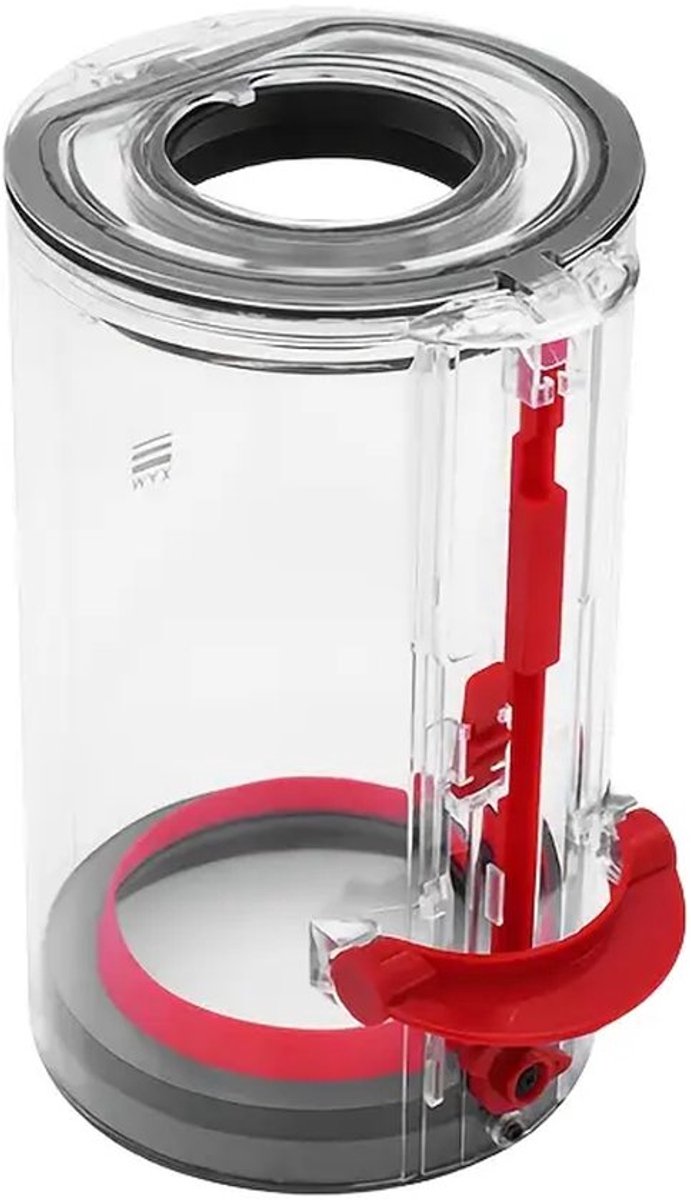 17 Parts – Vervangend Stofreservoir voor Dyson V10 Serie – Transparant Stofbak met Handvat – Compatibel met Dyson Cyclone V10 Absolute, Animal, Motorhead & Total Clean – Duurzaam Kunststof Onderdelen