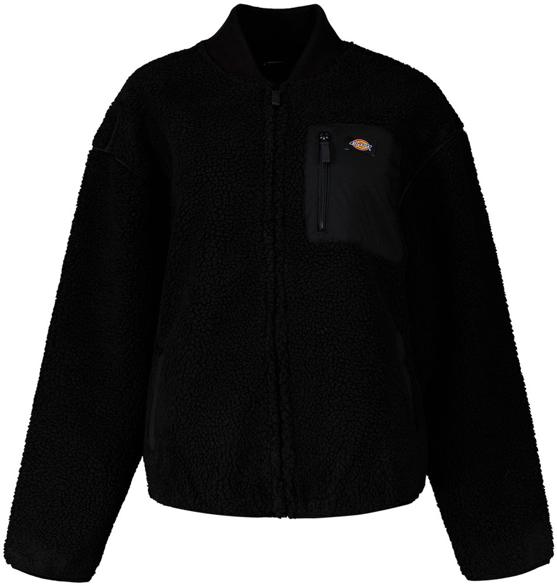 Dickies Central Sherpa Bomberjack L Vrouw Zwart
