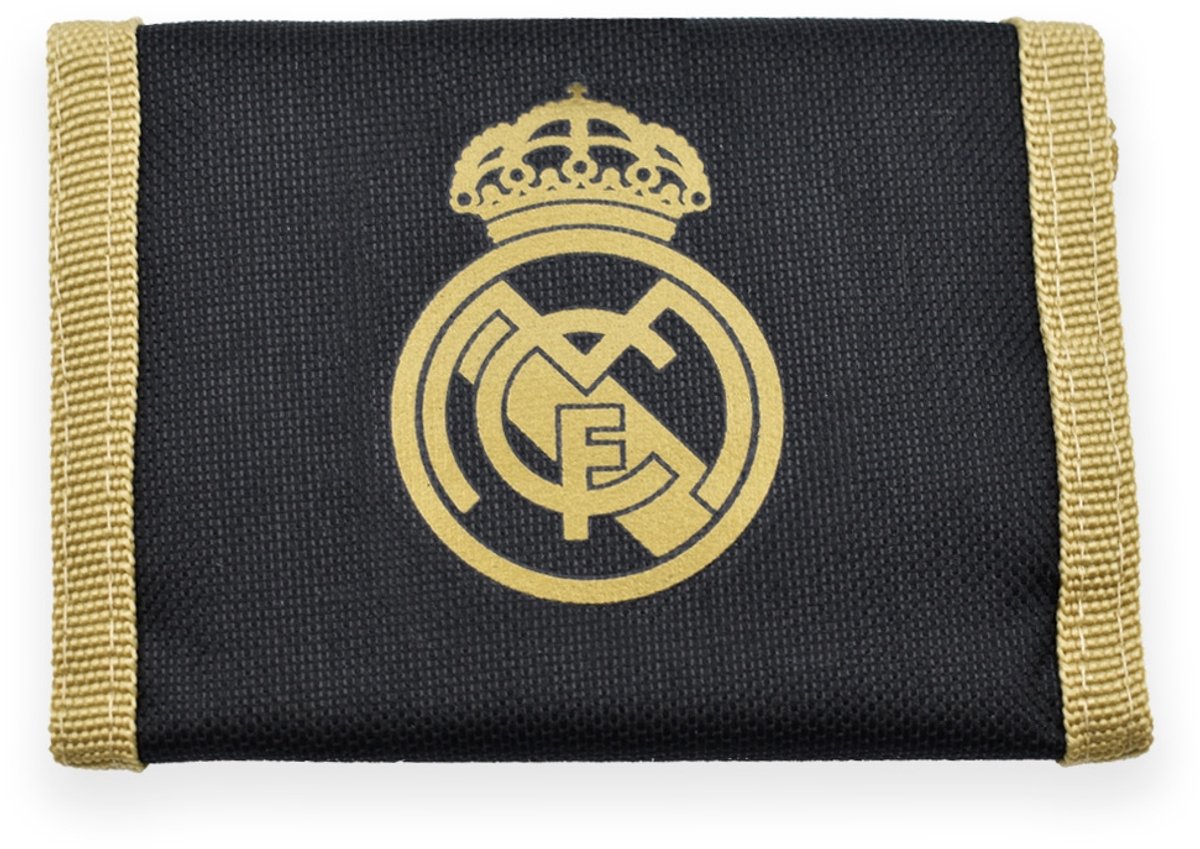 Real Madrid portefeuille zwart