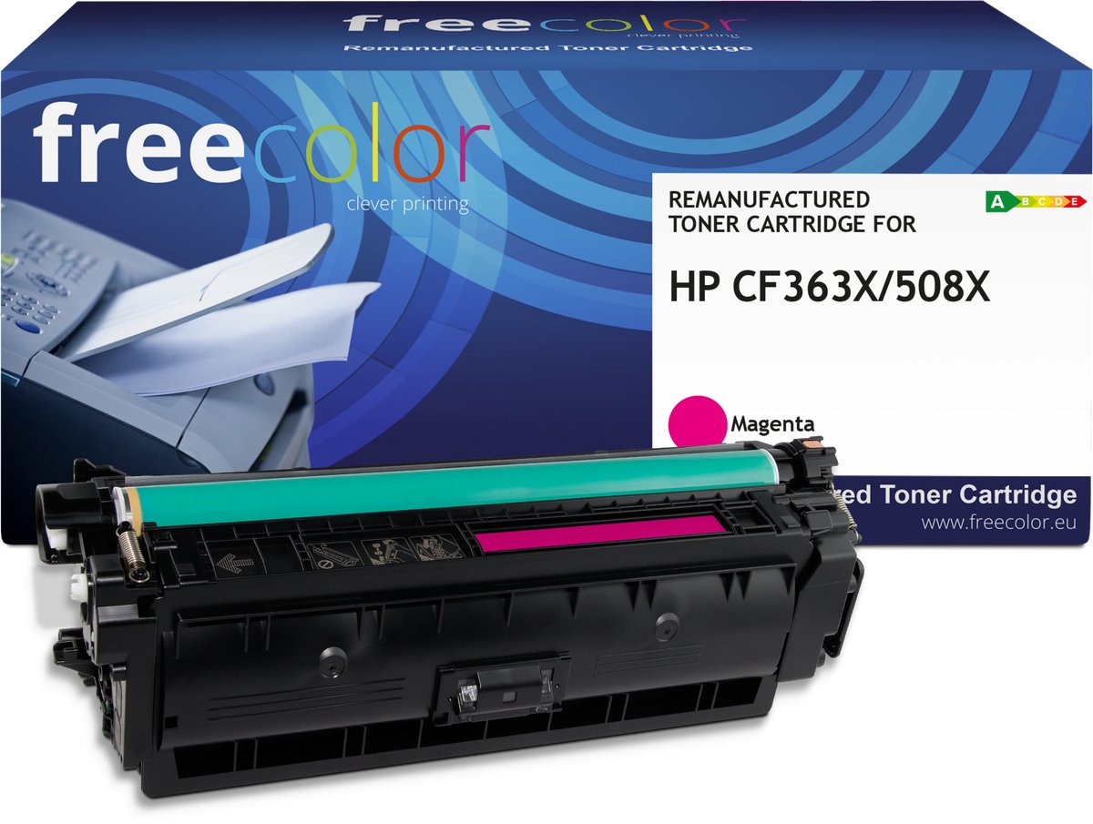 Freecolor M553M-HY-FRC tonercartridge 1 stuk(s) Compatibel Magenta