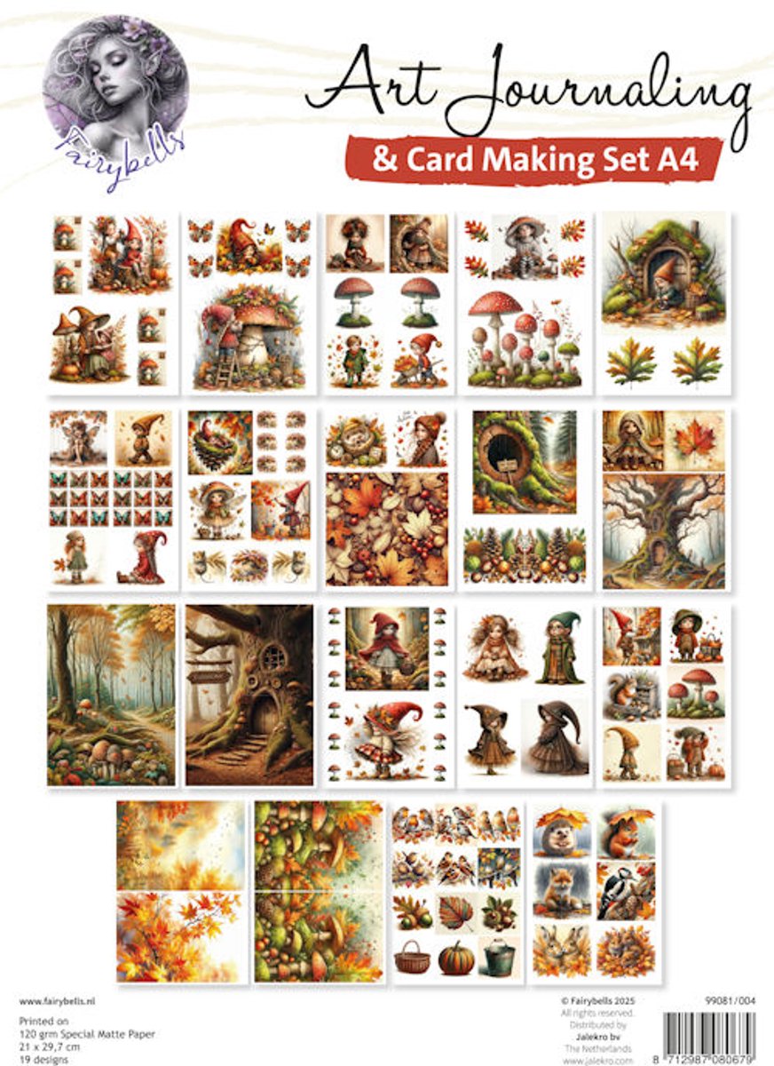 Art Journaling Set A4 - 04 - Herfst