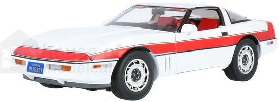 Chevrolet Corvette C4 1984 Série télévisée "A-Team" Blanc / Rouge 1-18 Greenlight Collectibles