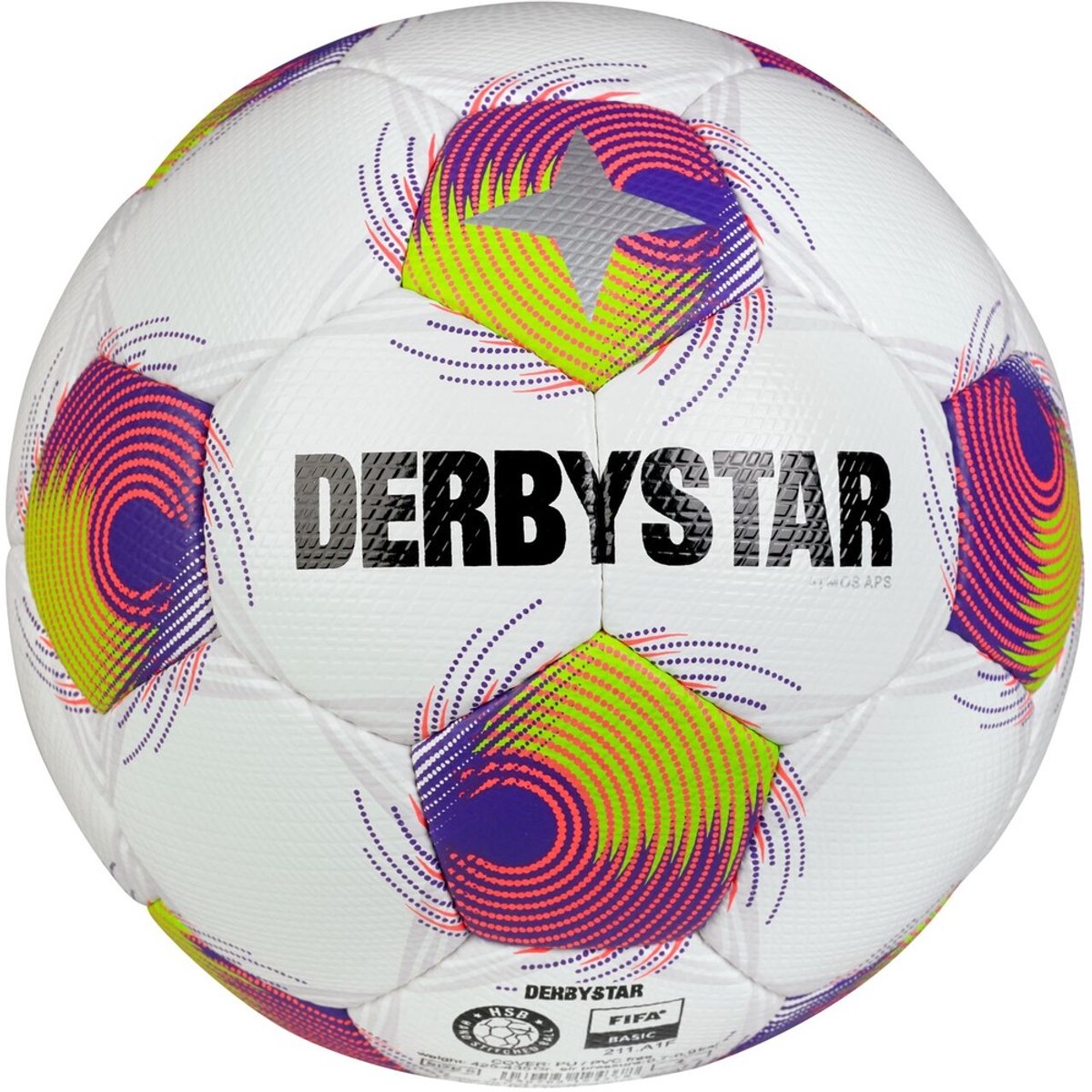 Derbystar Fußball Atmos Aps V25 112015 Weiss/Rot/Gruen-5