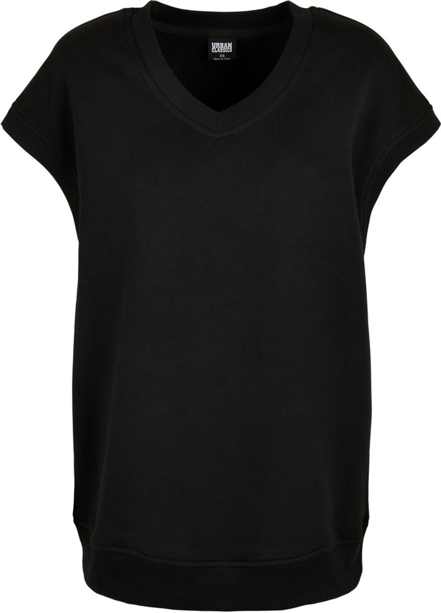Urban Classics Oversized Sweat Gilet XS Zwart