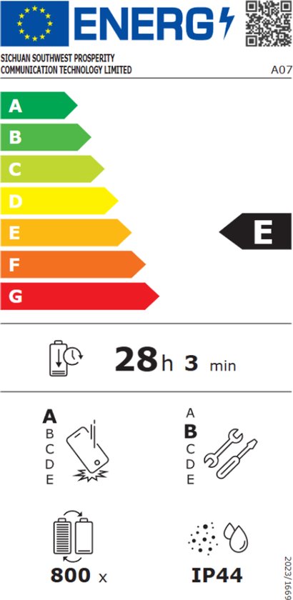 Samsung Galaxy A07 - 128GB - Black
