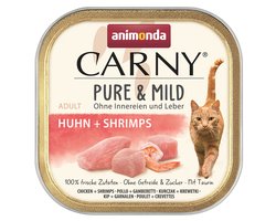 Animonda Cat - Bowl Carny Puur & Mild 32x100g - Kip + garnalen