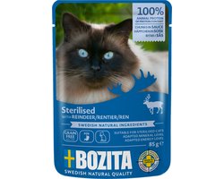 Bozita Sterilised Morsels in Sauce 12x85g - Rendier