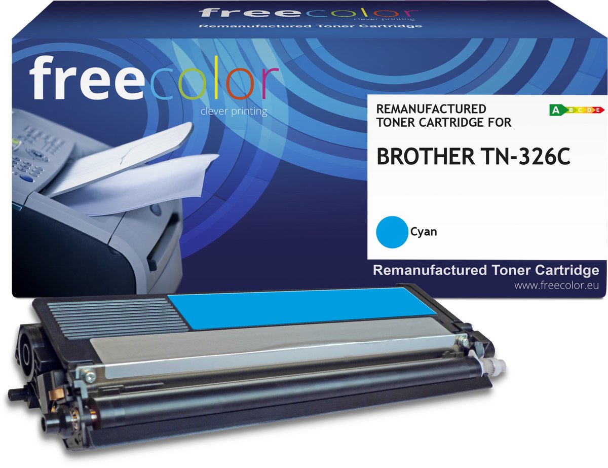 Freecolor toners & lasercartridges TN326C-FRC