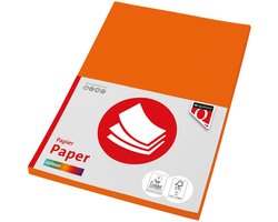 Quantore Kopieerpapier Fastprint-100 A4 120Gr Oranje