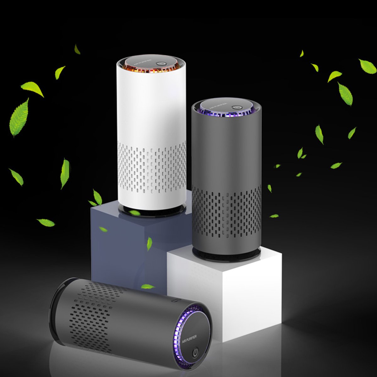 SAMOU™ Luchtreiniger Met geurpads - Luchtreiniger Auto - H13 HEPA-filter - Actieve koolstoffilter - Muisstil - Air purifier - luchtreinigers met HEPA filter - luchtfilter - luchtreiniger — afbeelding 4