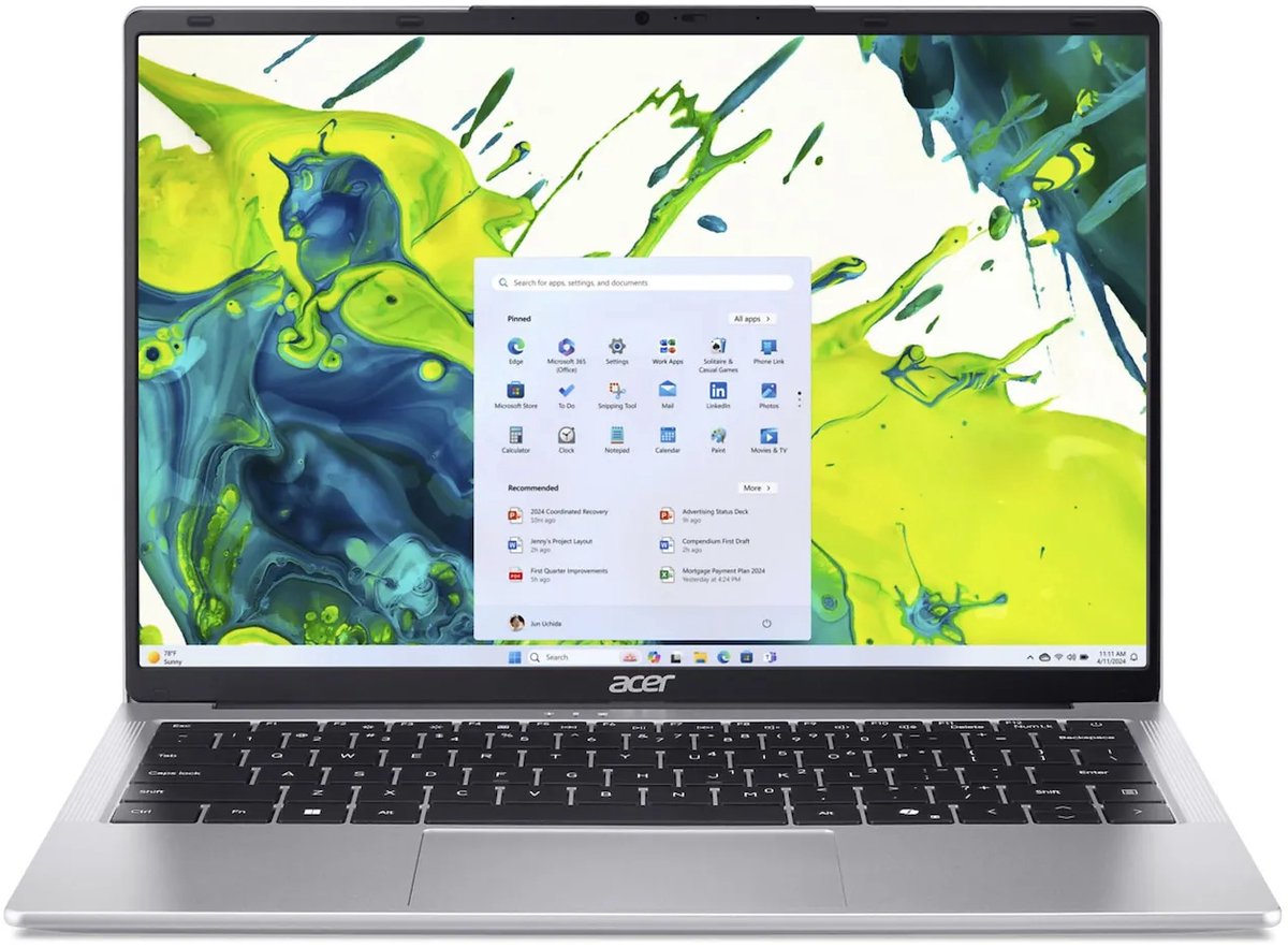 Image of Acer Aspire Lite AL14-32P-36GQ - Laptop - 14 inch - Core 3 (i3) - 8GB - 512GB