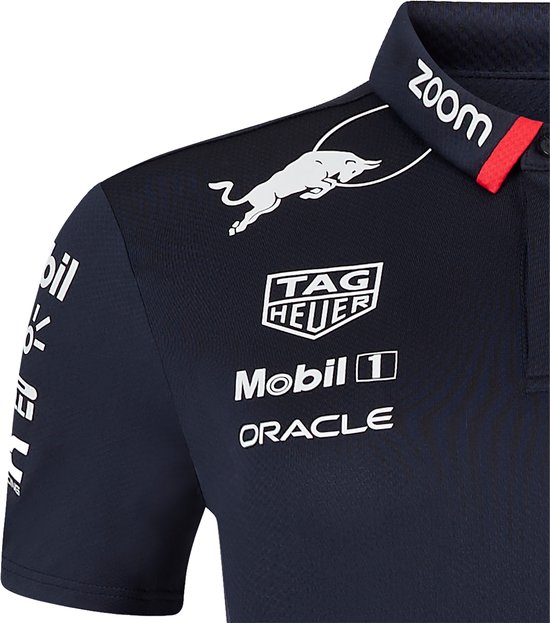 Dames - USA Replica Team Polo 2024 - Red Bull Racing L - Max Verstappen van Red Bull Racing — afbeelding 5