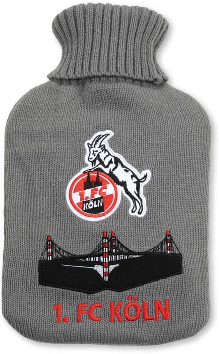 1. FC Köln Wärmflasche Stadion 4030218 Grau