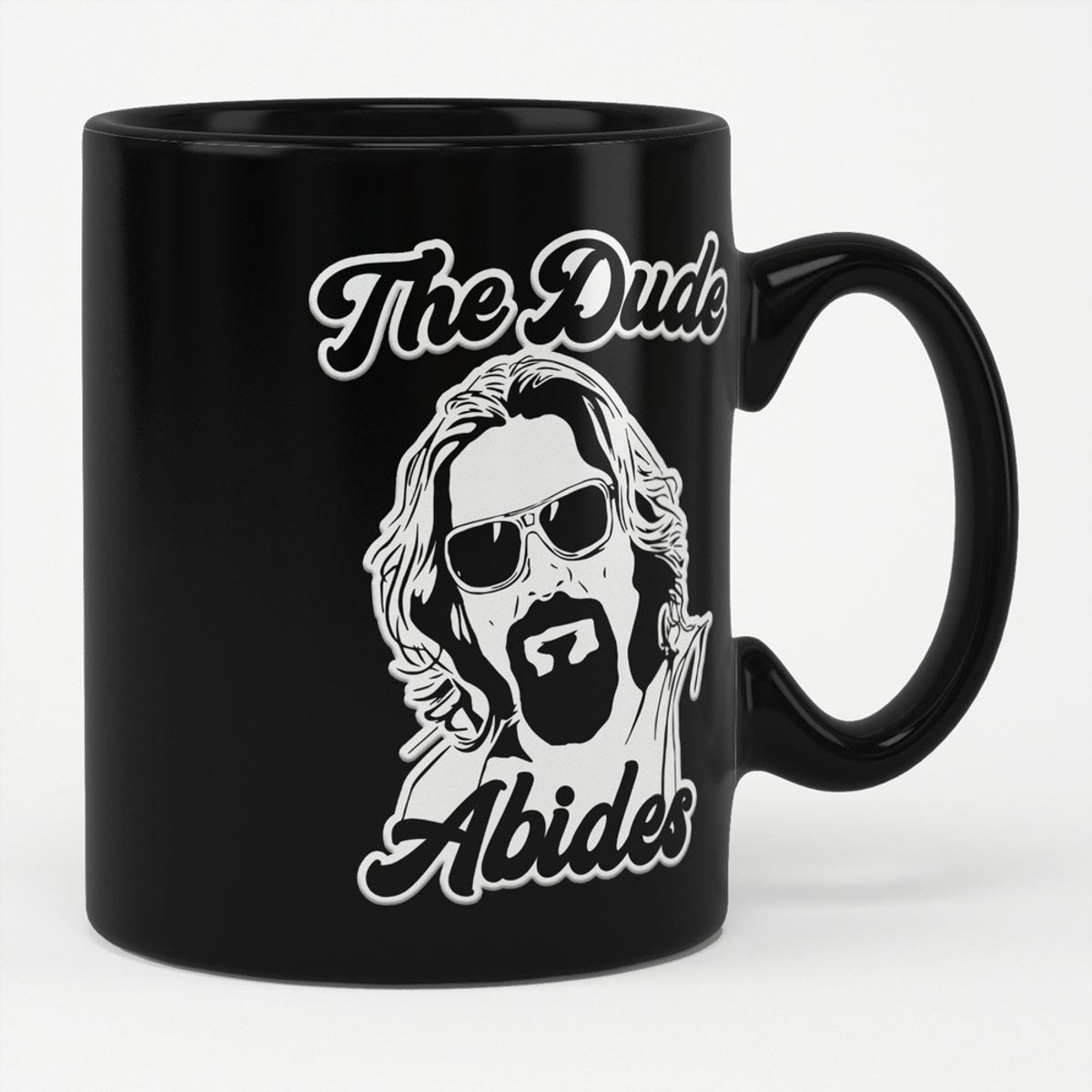 The Big Lebowski Tasse/Kaffeebecher The Dude Abides Mug Black