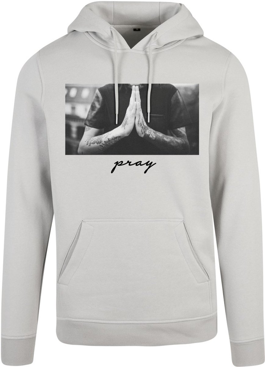 Mister Tee Pray Hoodie/trui M Grijs