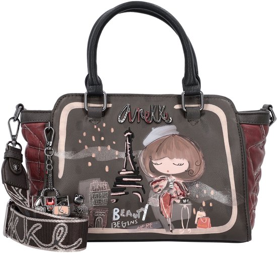 Anekke sac à main sac à épaule bandoulière Mademoiselle Bowling Bag Multicolor multicolore