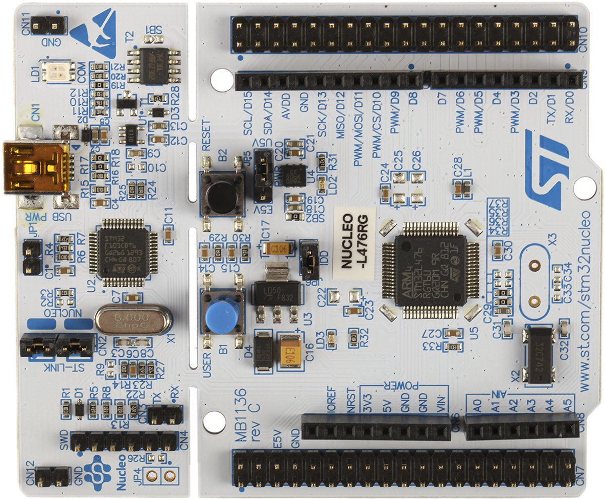 STMicroelectronics NUCLEO-L476RG Development board 1 stuk(s)