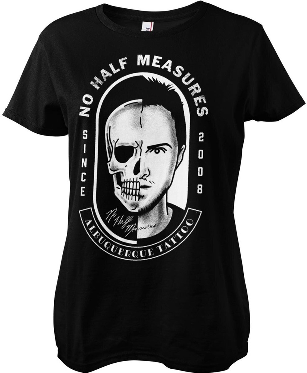 Breaking Bad T-shirt No Half Measures Girly Tee SP-5-BB025-H70-16