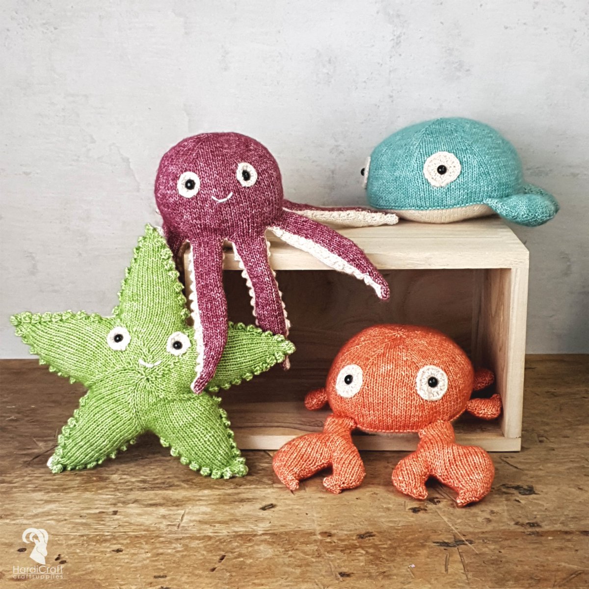 Hardicraft Karel Krab breien (breipakket) — afbeelding 6
