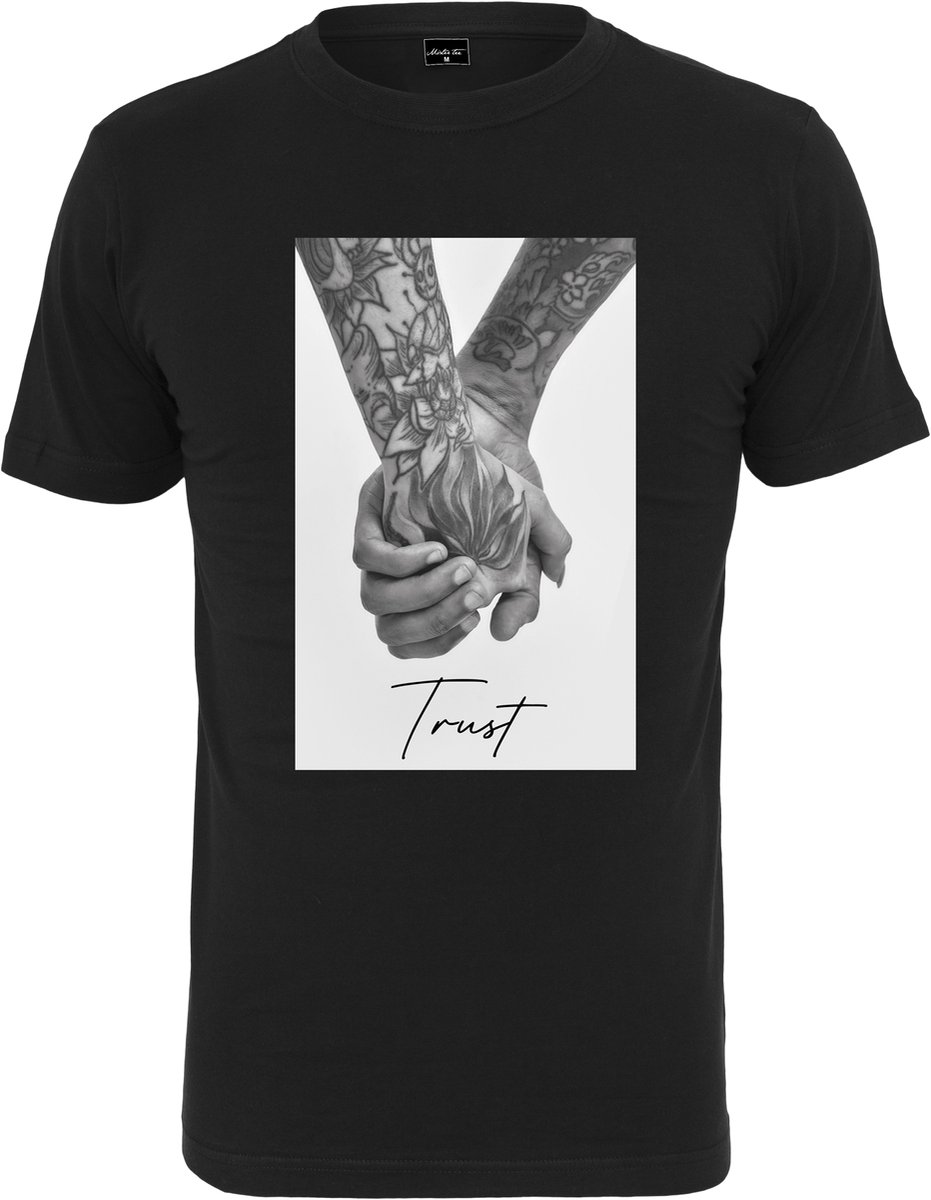 Mister Tee Trust 2.0 Heren T-shirt XL Zwart