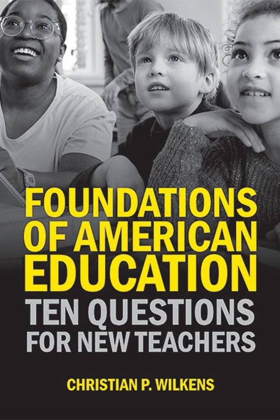 Foundations of American Education - cover