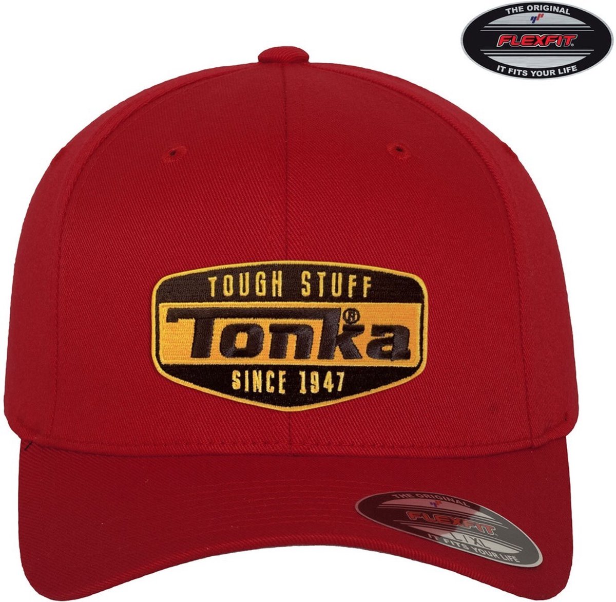 Tonka Tough Stuff Flexfit Cap Red-S/M
