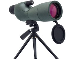 25-75x60 Spotting Scope Monoculair - Hoge Versterking Telescoop met Bak4 Prisma en ED Lens voor Buitenactiviteiten, Vogels Kijken, Jagen en Natuurobservatie - Telescoop Accessoires