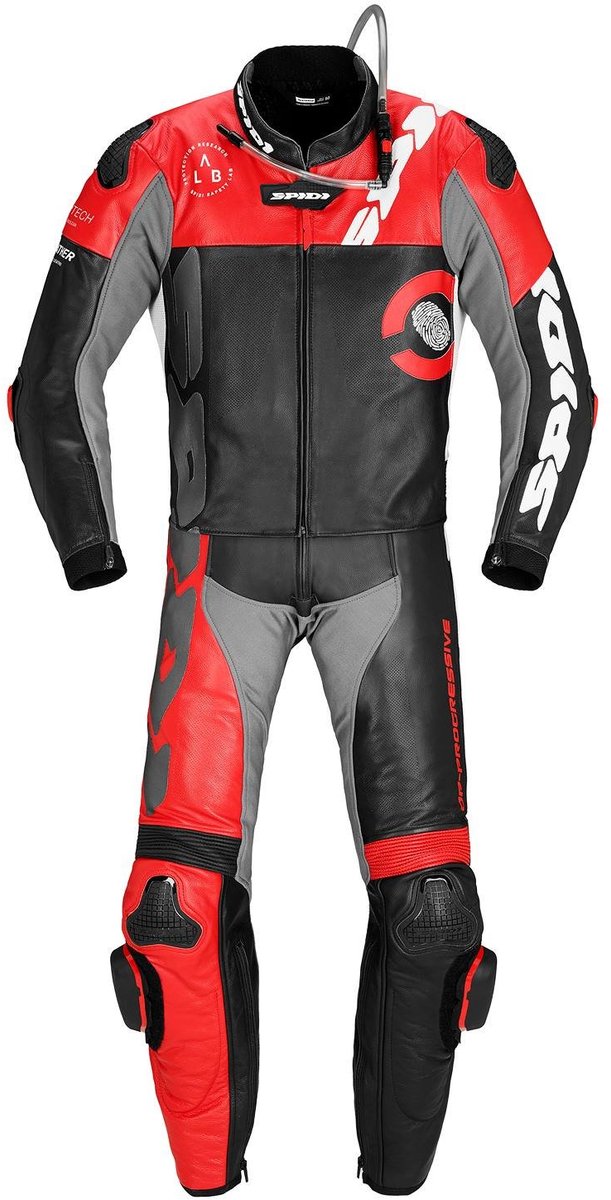 Spidi Dp-Progressive Touring 2-Delig Pak Rood - Racepak