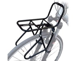 Bagagedrager verbreder - Fiets bagagedrager - Achterdrager verbreding - Fietsaccessoires - Extra breed - Transportrek - Fietstassen - Boodschappen - Vakantie - E-bike