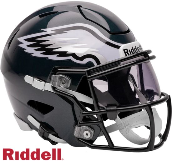 Casque Replica Riddell Speedflex Midi NFL, taille moyenne, Philadelphia Eagles