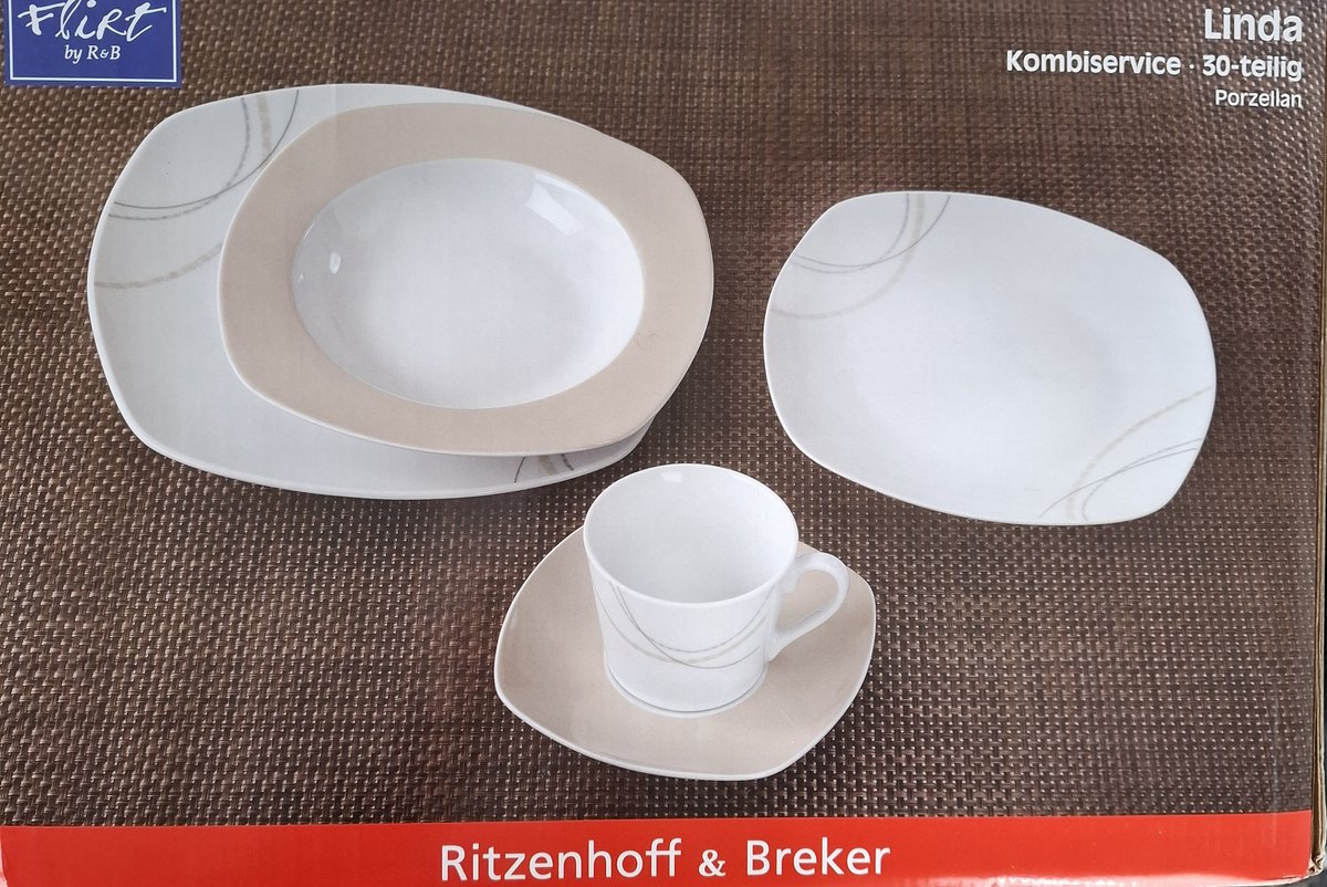 Ritzenhoff & Breker Linda combiset 30 delig porselein