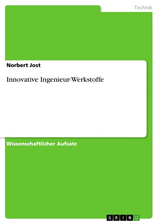 Innovative Ingenieur-Werkstoffe - cover