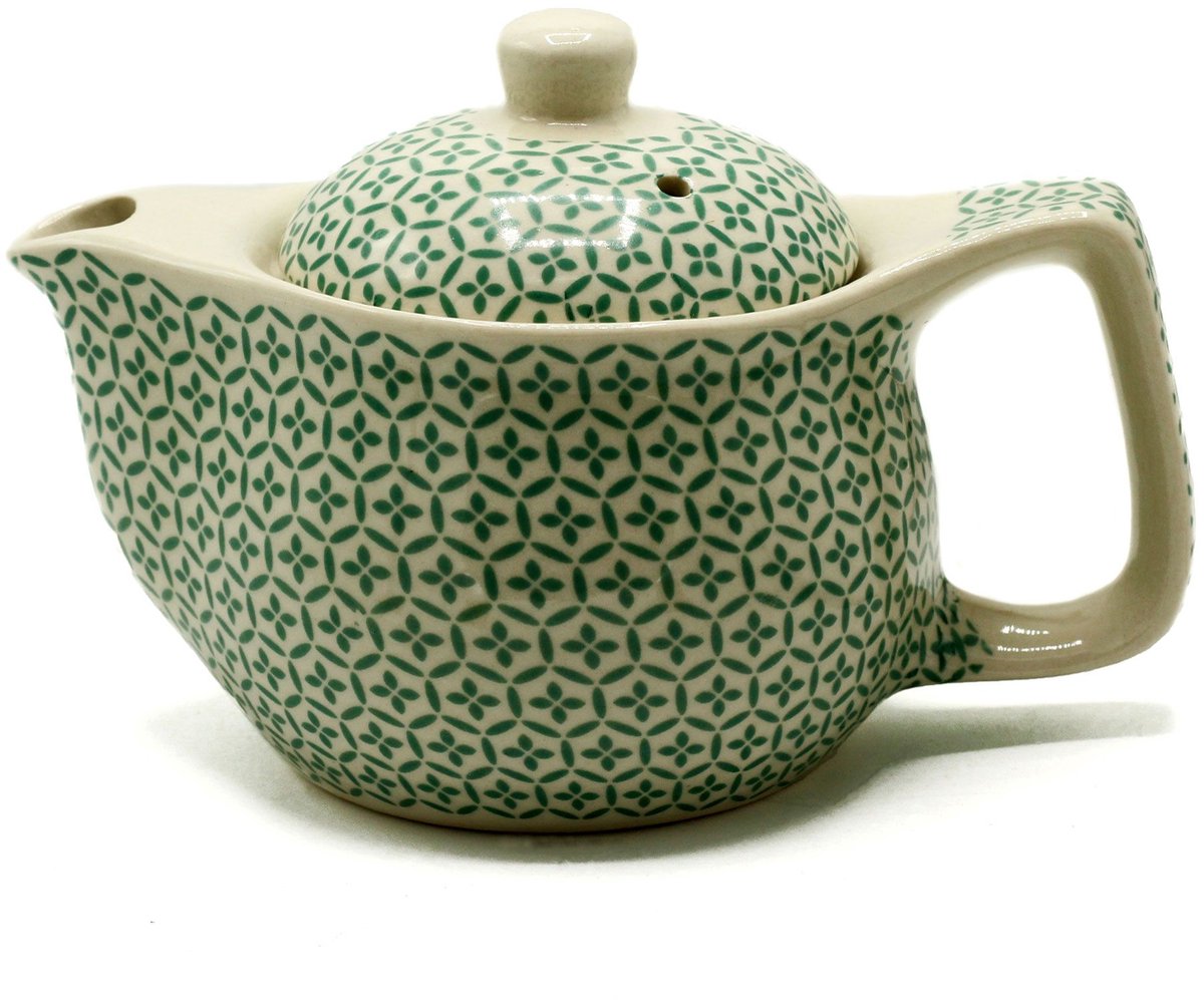 Kleine kruidentheepot - Groen mozaïek - cadeau geschenkset vrouwen geschenkset mannen