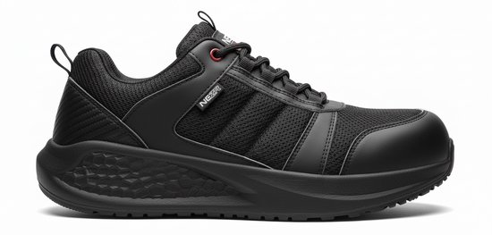 Marathonworker S3 SR - Werkschoenen Heren & Dames - Marathonzool EVA Technologie - Ergonomisch-Ademend-Lichtgewicht - Glasvezel teenbescherming - Waterafstotend - Antislip - Veiligheidsschoenen Metaalvrij - Unisex Werk Sneakers - Maat 38