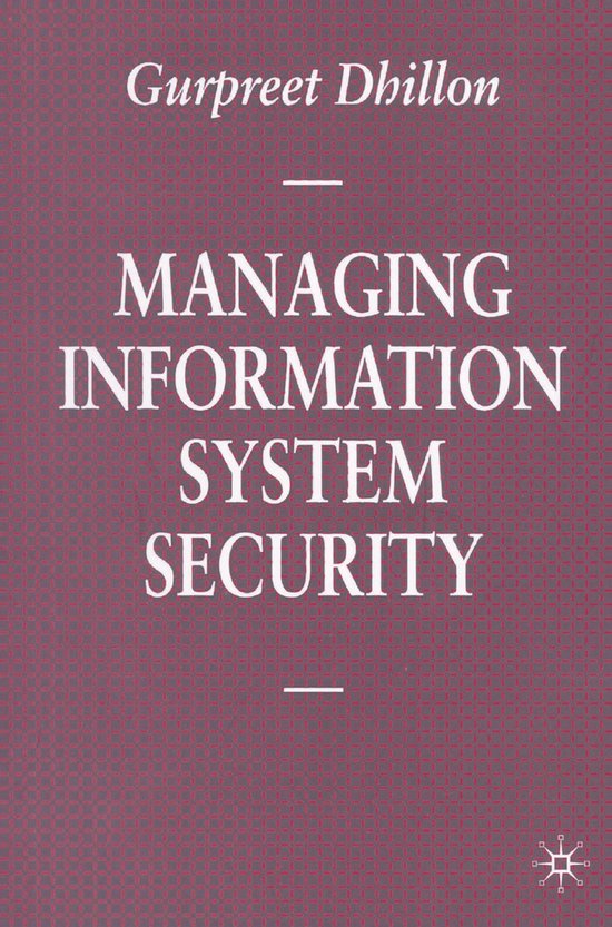 Managing Information Systems Security - cover