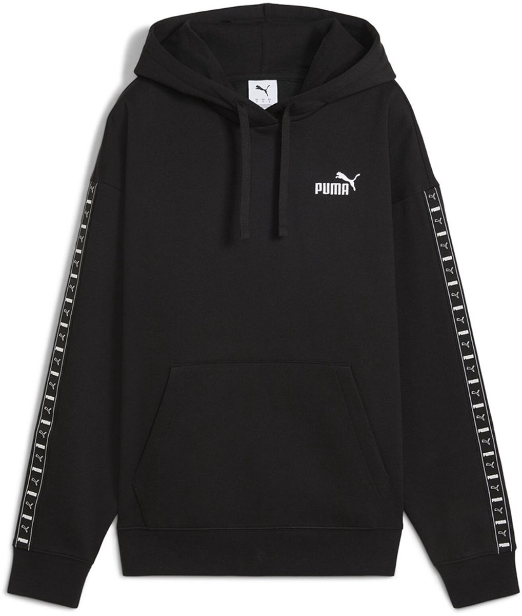 Puma Ess Tape Comfort Hoodie S Vrouw Zwart