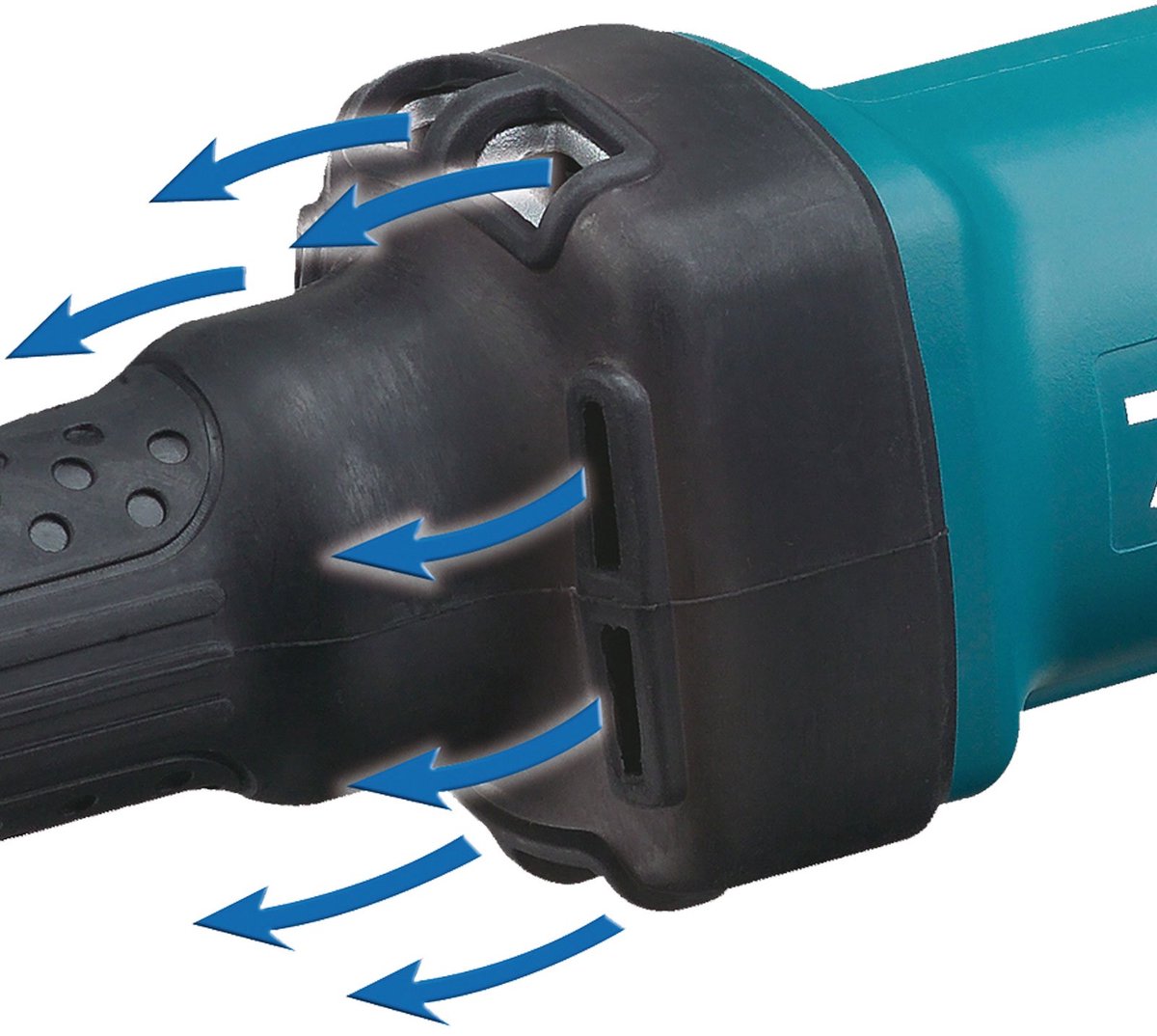 Makita GD0600 Meuleuse droite - Ergonomisch en stil thumbnail 6