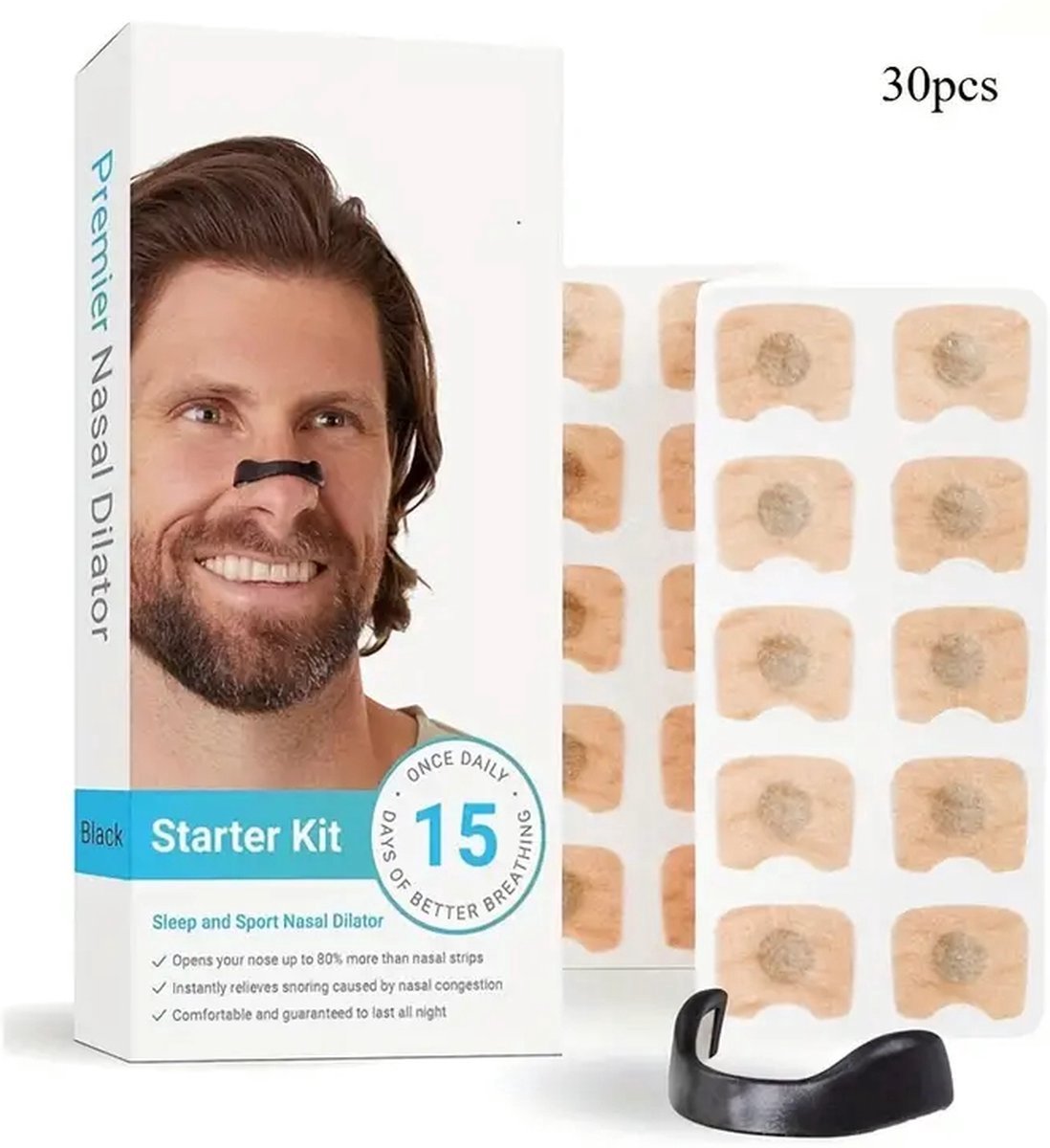 QX Trades Magnetische Neusstrips -Neusspreider -Magnetische Neusspreider - Anti Snurk Neusspreider - Anti Snurk - Neusstrip