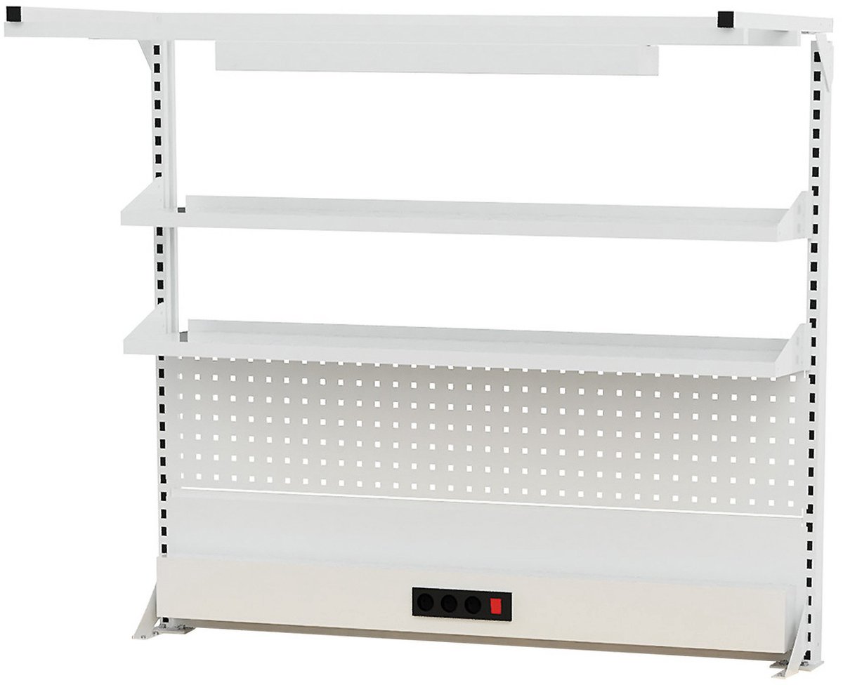 WS24 Werkbank opbouw enkel B x H 1.500 x 1250 mm - WS24-100127