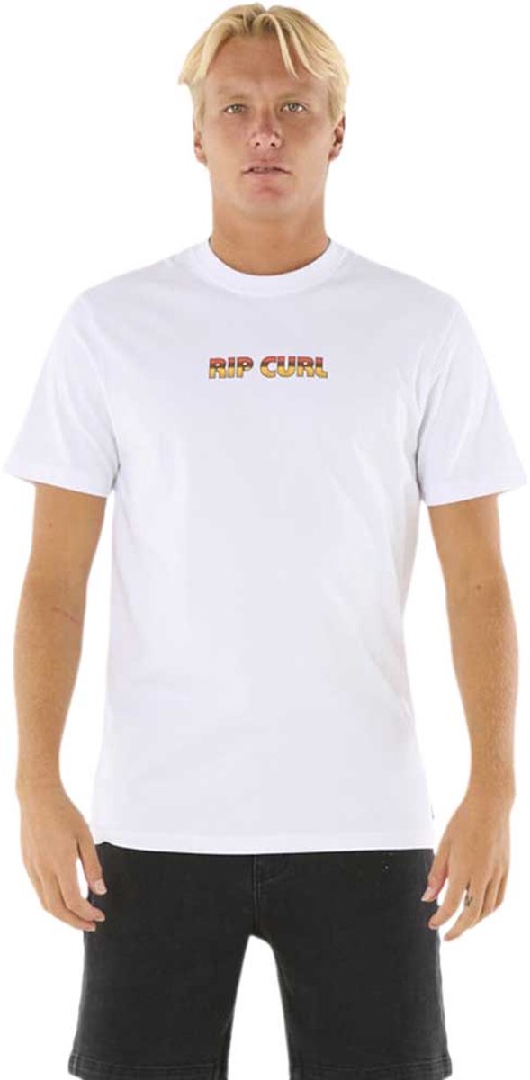 Rip Curl Big Mumma Icon T-shirt Met Korte Mouwen Wit L Man